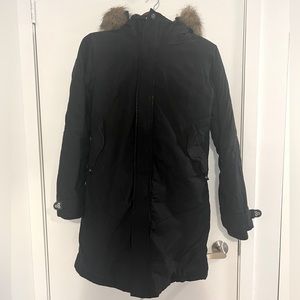 TNA RAVEN PARKA MEDIUM - in great, pre-loved condition!